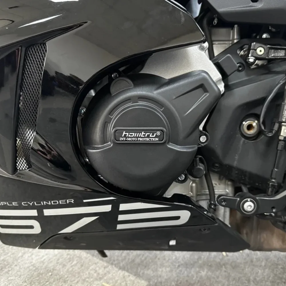 Fit For CFM OTO 675SR‑R 2025 Motorcycle Engine Side Cover Guard Protector Accessories