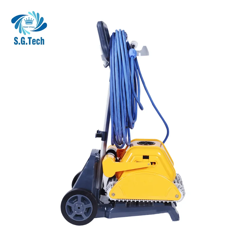 Water Crown Swimming Pool Cleaning Robot with Smart Navigation & Wall Climbing 2 Year Warranty