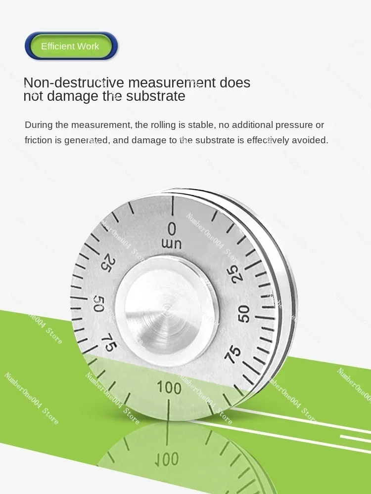 Wet Film Thickness Gauge Roller Thickness Gauge Paint Film Thickness Measuring Wheel