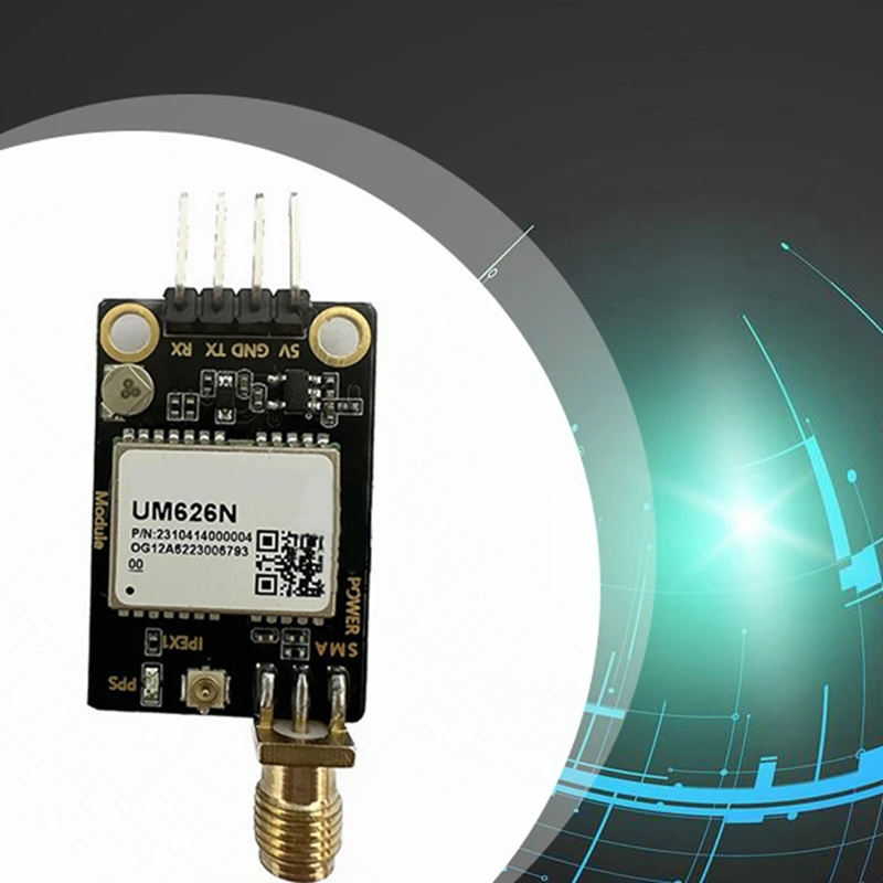 Panneau de développement multi-système pour touristes morts, niveau centimètre, RTK, GNSS Tech, station de base L1 + L5, sortie 10Hz, UM626N