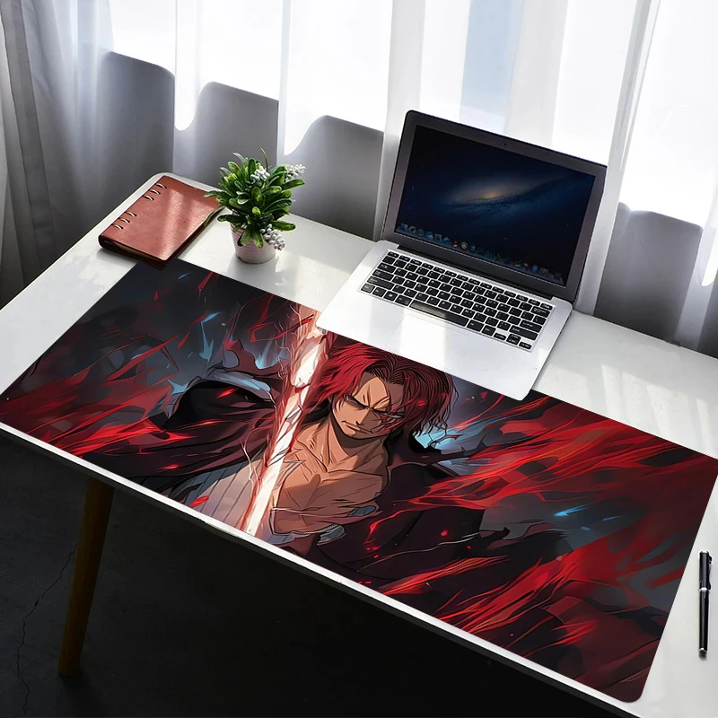 

Mouse Pad PC Accessories Non Slip Rubber Mousepad Laptop Gamer HD Keyboard Pad Office Computer One Piece Shanks Gaming Mouse Mat