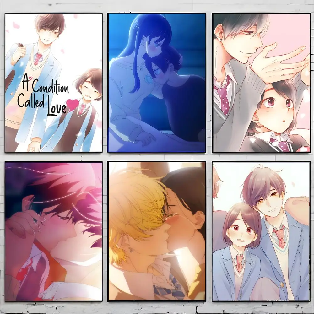 Anime Romance A-A Condition Called Love Poster Premium Decor Art & Gift for Household Lounge Home Ornaments