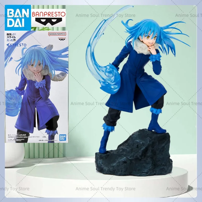 

In Stock Bandai Original Banpresto That Time I Got Reincarnated As A Slime Rimuru Tempest Action Figure Model Doll Brand New AS