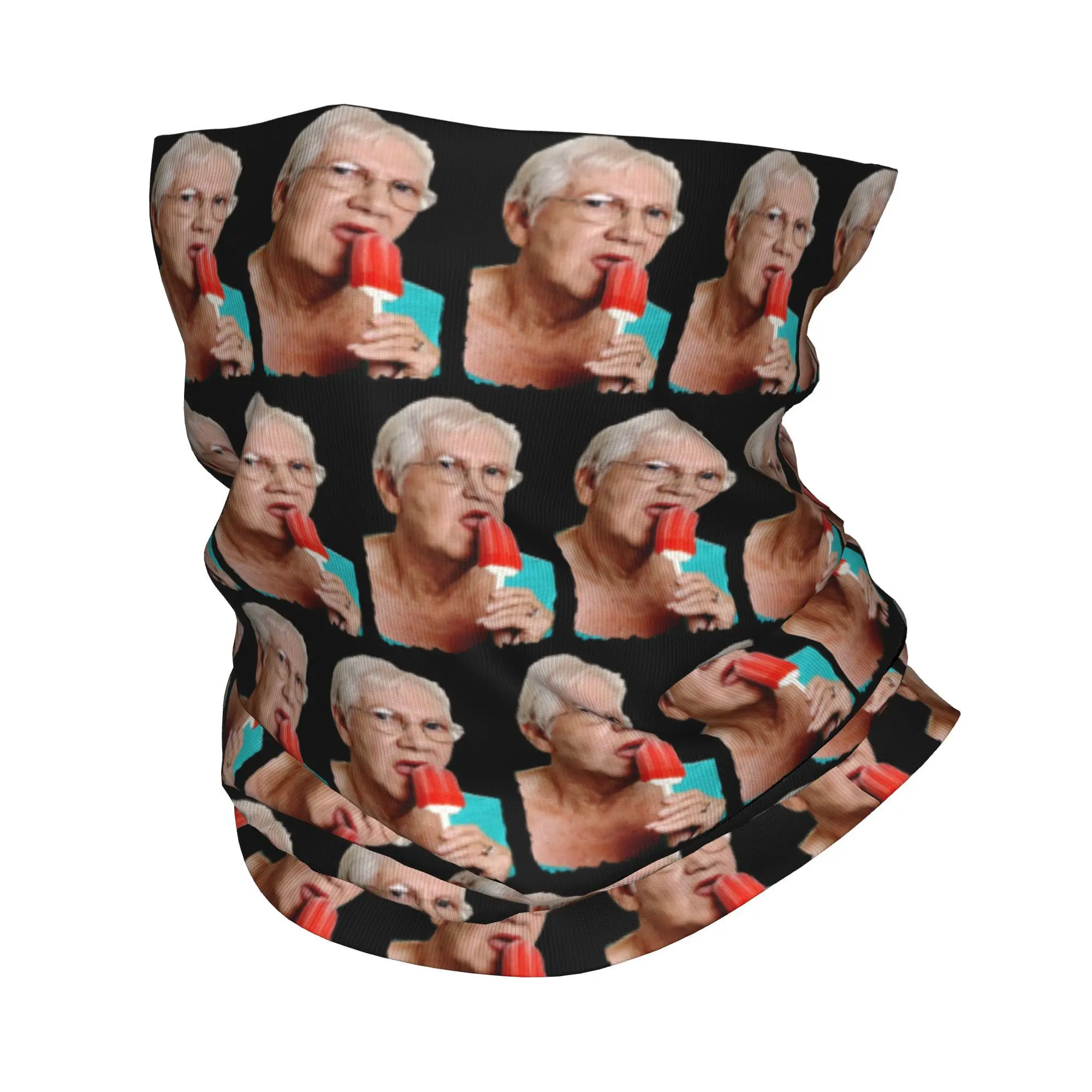 Oma Oma Ijs Bandana Halsbeenkap Gedrukt Magische Sjaal Warme Bivakmuts Rijden Unisex Volwassen Winter