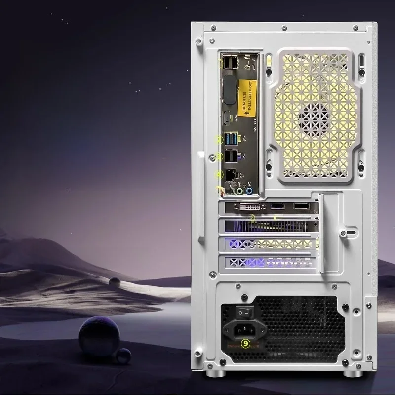 ゲーミングデスクトップPC、Radeon RX 580 16G、Core i7-6700 最大4.0Ghz、32G DDR4、2T SSD、600M WiFi、BT 5.0、RGBファンx5