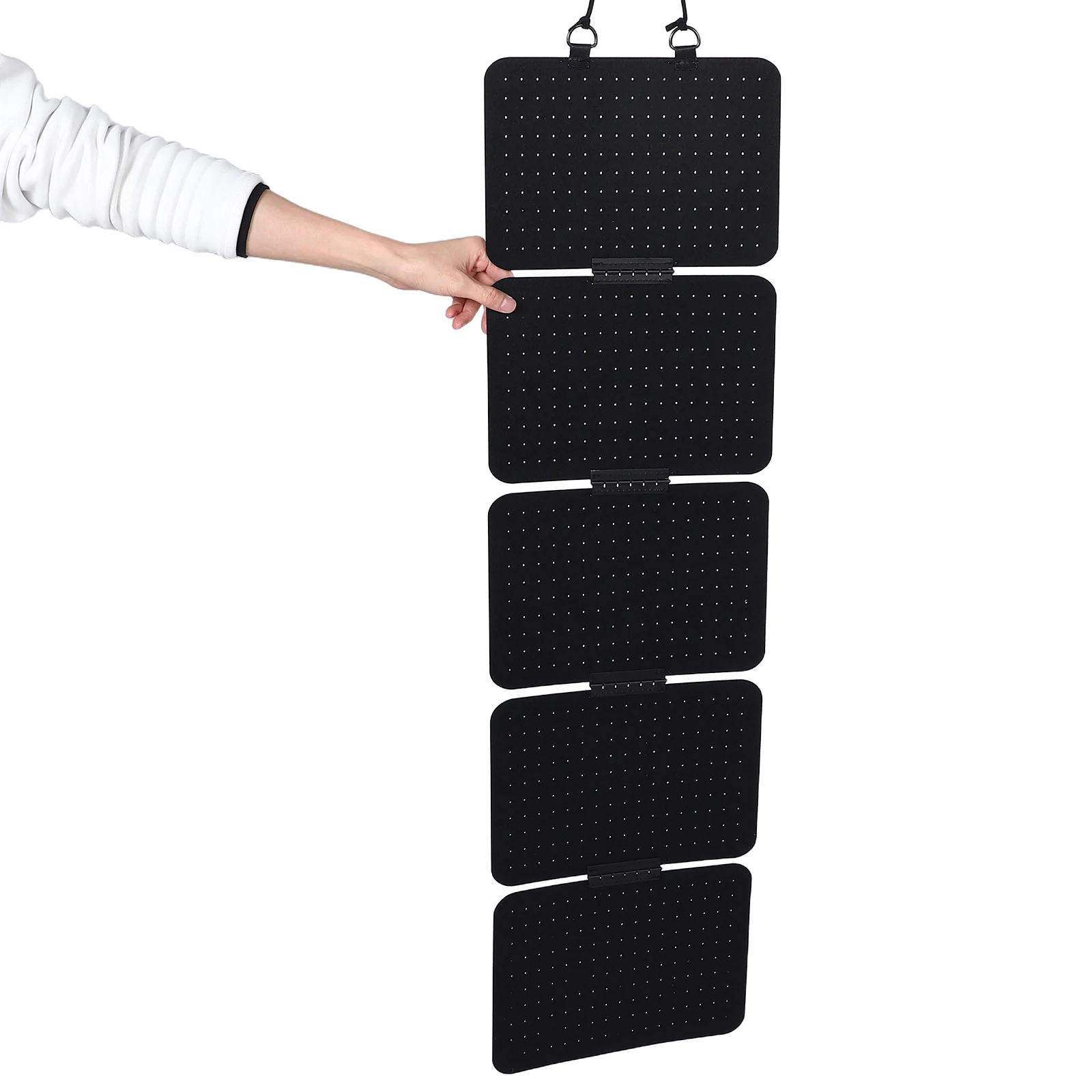 

Brooch Storage Bag Felt Jewelry Organizer Necklace Storage Hanging Wall Mounted Necklace Earring Display Rack Travel Portable