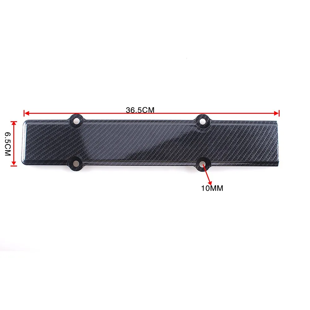 Cubierta de válvula de motor de alta calidad, inserto de bujía, aspecto de fibra de carbono para Honda Civic Coupe Del B18 B16 VTEC, accesorios para coche