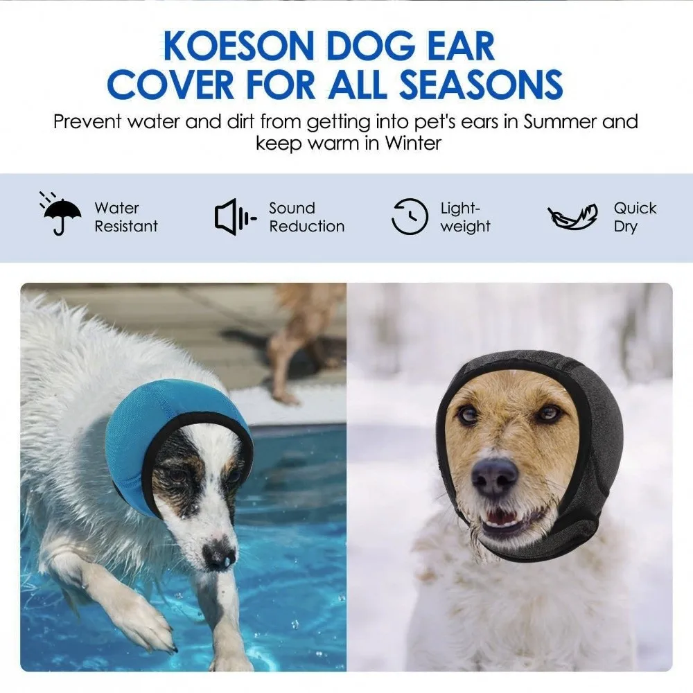 Noise Reduction Dog Ear Covers 2