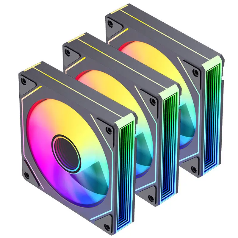 120mm PC Case Fan ARGB 12V 4PIN Luchtkoeler CPU Koelventilator Compute Chassis Fan