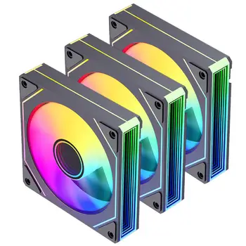 120mm PC Case Fan ARGB 12V 4PIN Luchtkoeler CPU Koelventilator Compute Chassis Fan