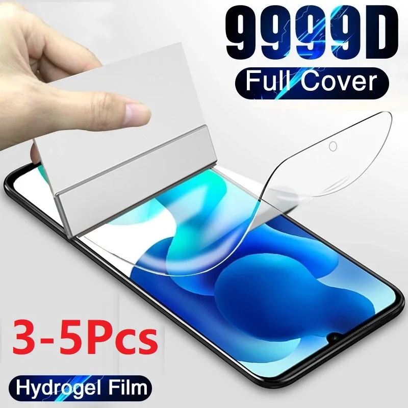 3-5Pcs Hydrogel Film For Vivo V27S Y36 Y78 Y77t Y78t Y78M Y200 Y200E Y100i Y100T V30 Screen Protector