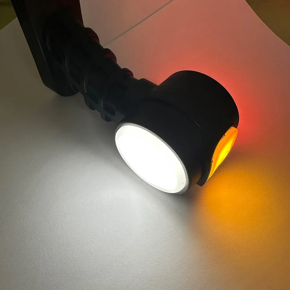 2 uds 10V-30V camión remolque tres lados LED codo luz de posición lateral contorno blanco lámpara indicadora de liquidación para