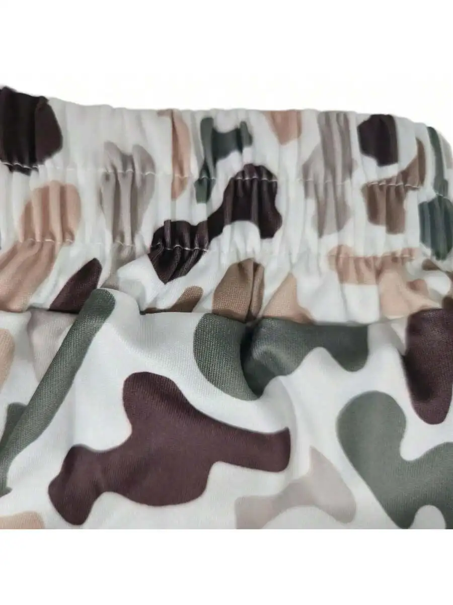 

Womens Camouflage Print Loose Summer Shorts Casual Street Style