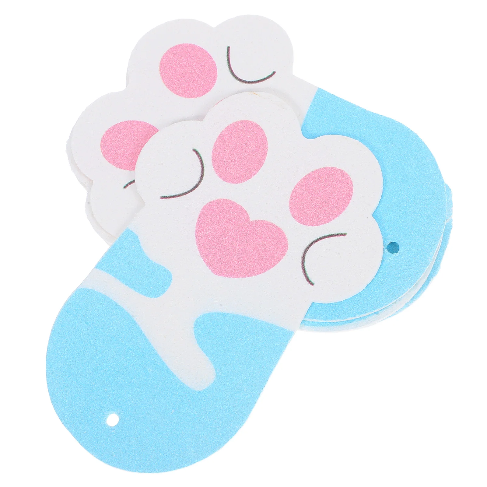 

4pcs Sponge Compressed Kitchen Cleaning Supplies Dish Washing Absorbent Oil Resistant Cat Paw Design Cartoon Aesthetic Gentle