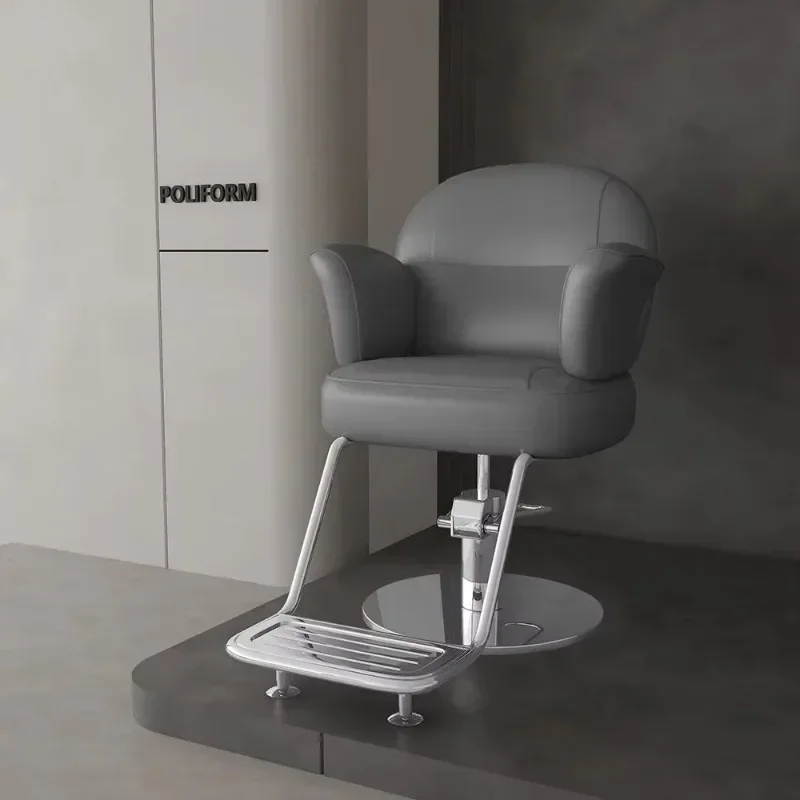 Ergonomic Unique Barber Chair Aesthetic Trendy Personalized Modern Hairdresser Chair Simple Salon Kapperstoel Hair Furniture