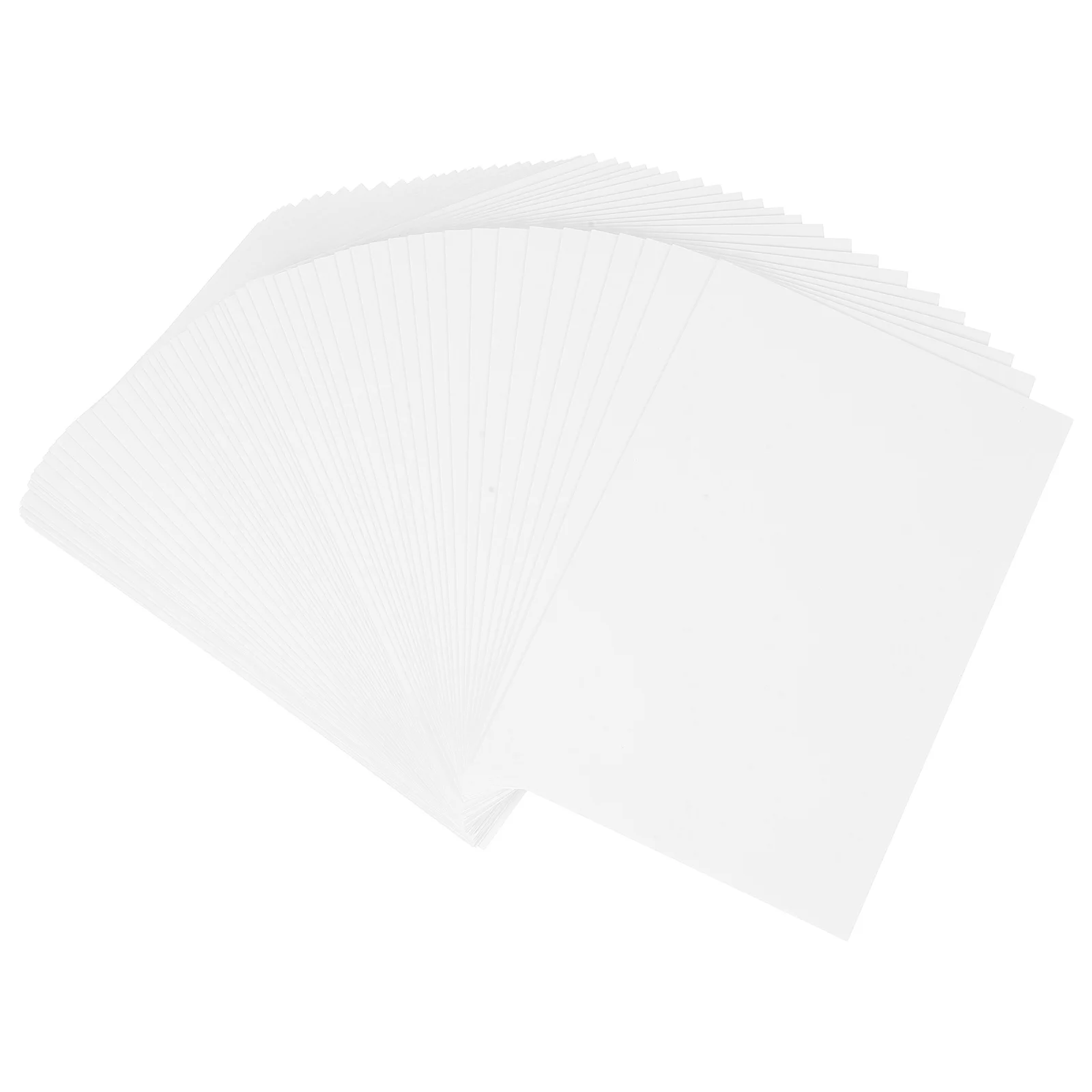 

60 Pcs Double-sided Blank Card Flash Cards Flashcards for Studying Cardstock Paper Office