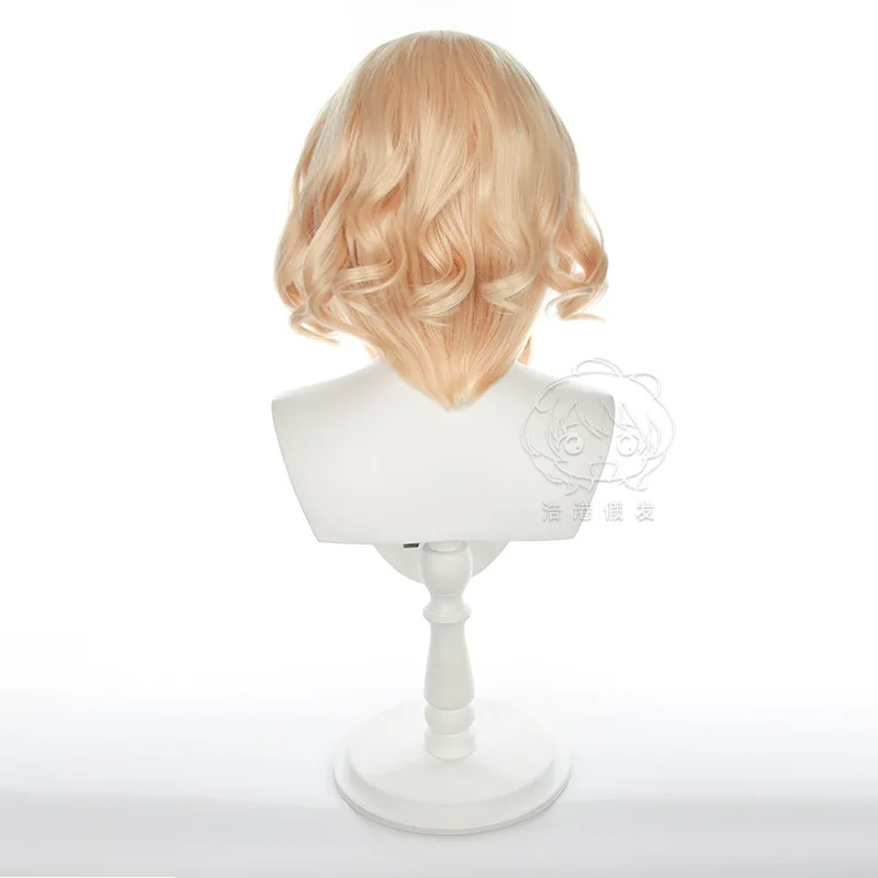 Peluca de Cosplay verde Honor of Kings Yao, accesorio de disfraz de juego de rol de Halloween, peluca de actuación de personaje de juego trenzada BobHaircut para mujer