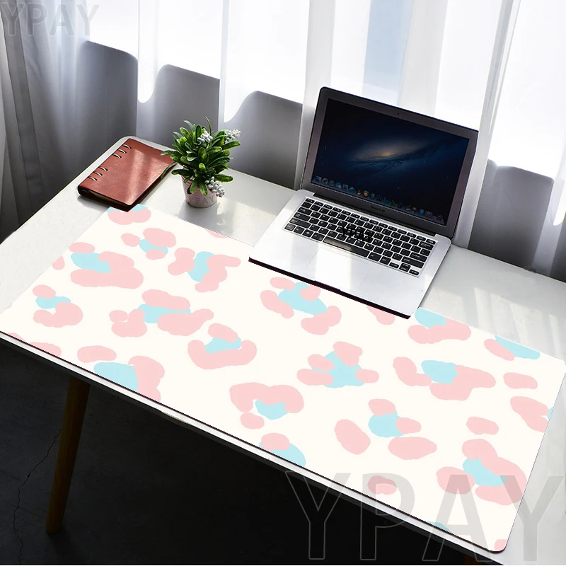 Leopard Print Mouse Pad Gamer Mousepads Gaming Mousepad XXL Mouse Mat Large Keyboard Mat Big Desk Pad For Computer Laptop