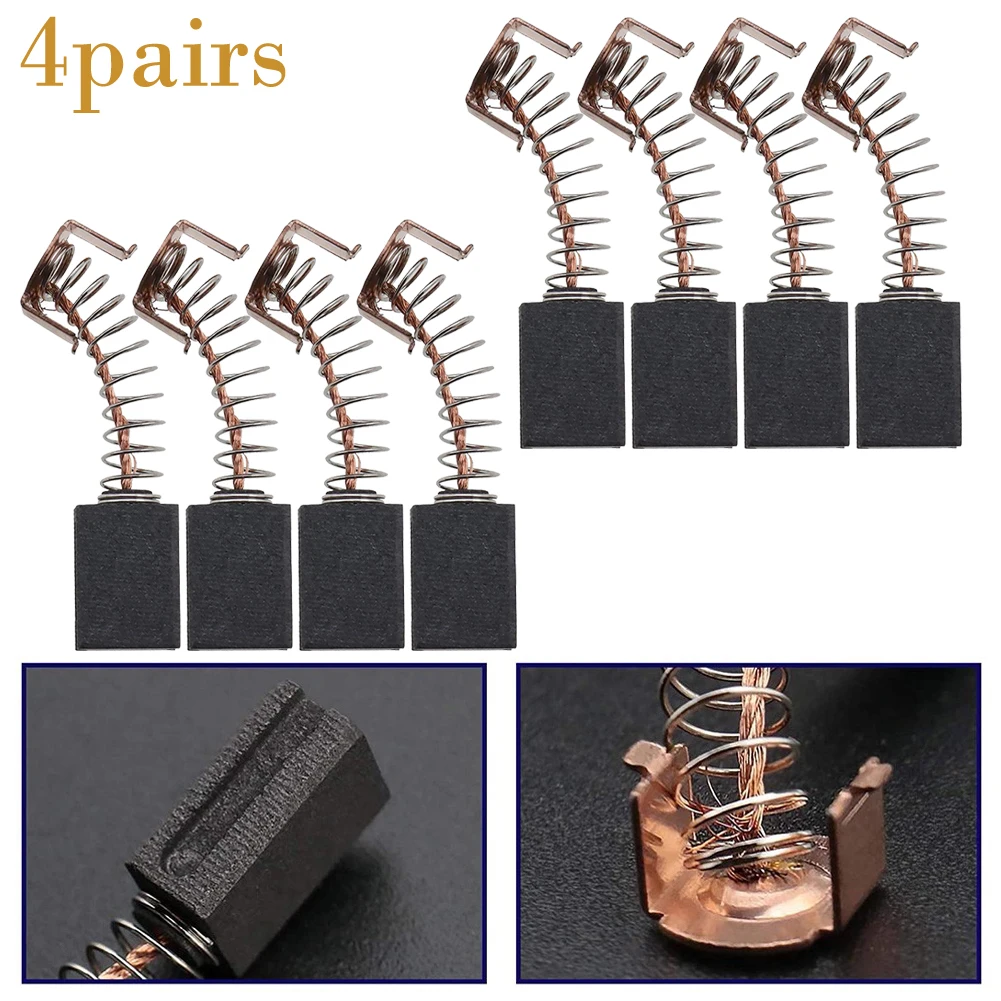 Brushes Carbon Brush Outdoor Home Industry 12x8x5mm Accessories Angle Grinder Parts Replacements Tool High Quality