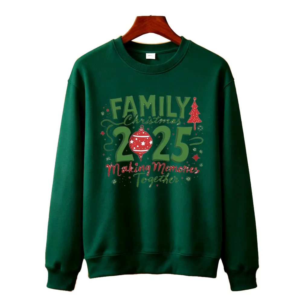 Famille Noël 2025 PNG fabrique des souvenirs ensemble Téléchargement numérique Conception par sublimation de vacances Ornement de Noël Clipart pour tasses