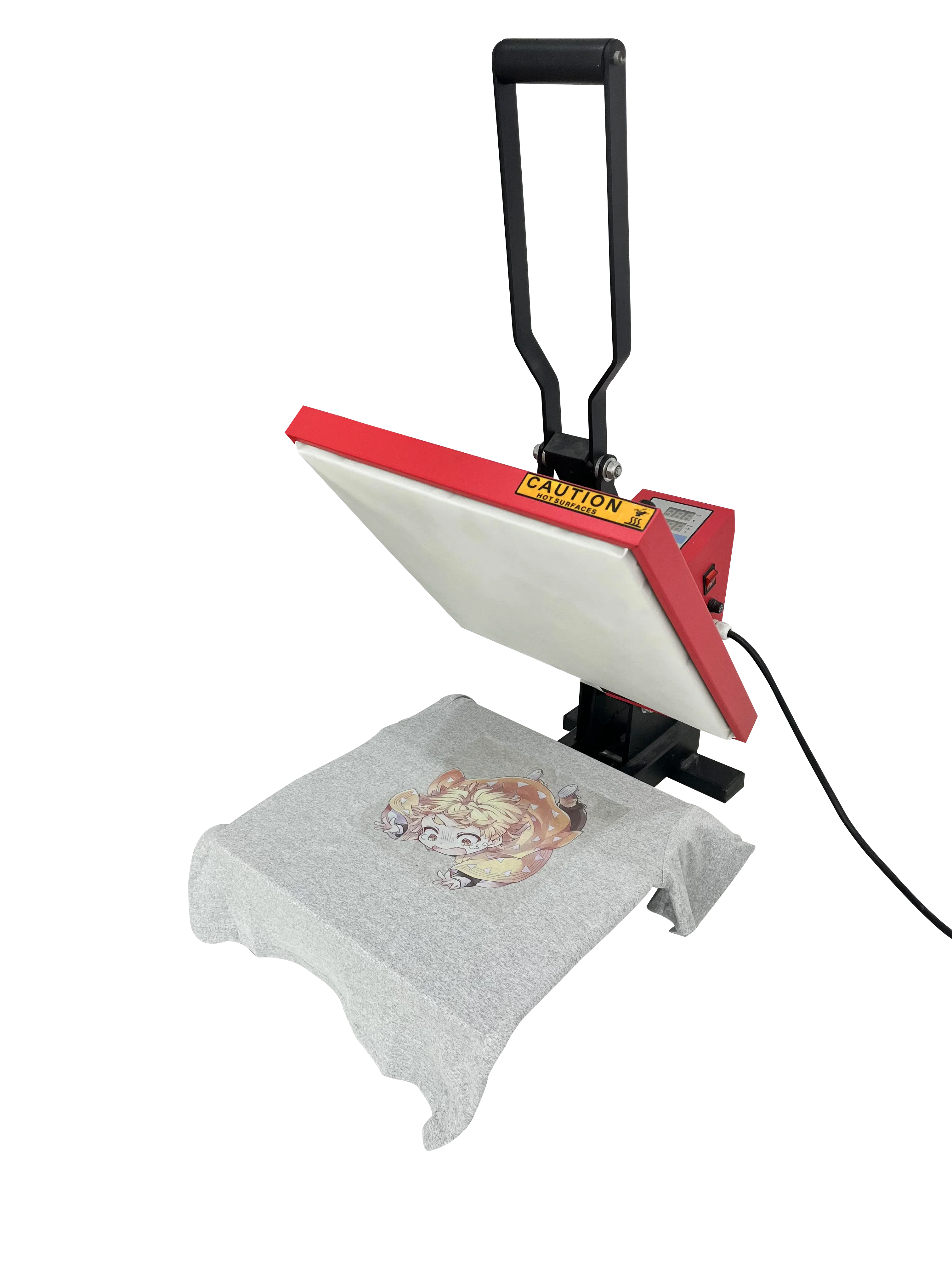 Mesin Press Panas Berkualitas Tinggi Harga Pabrik untuk Membuat Kaos dengan Mesin Transfer