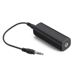 Speaker Line 3.5mm Aux Audio Noise Filter Ground Loop Noise Isolator Eliminate for Car Stereo Audio System Home Stereo