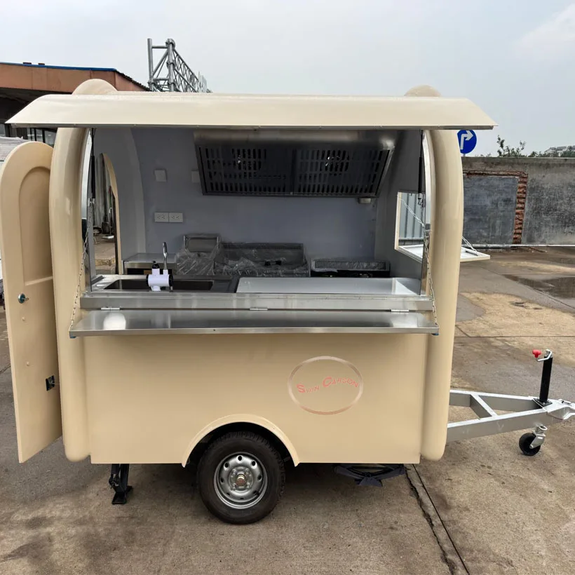 High Adaptability Mobile Food Trailer for Sale Ideal for Outdoor Catering at Scenic Spots And Business Districts