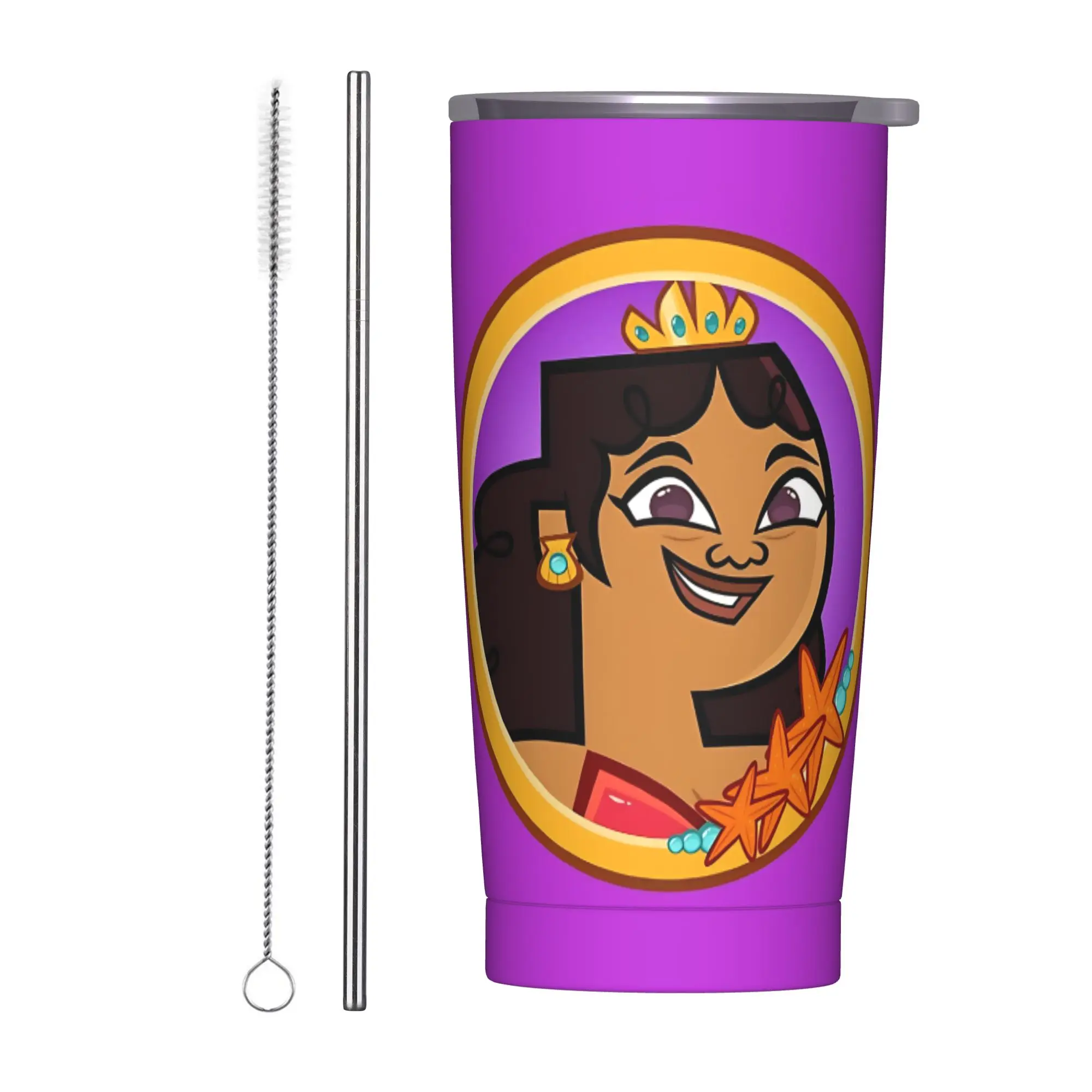 Totals Dramas Reboot Mermaid Millie Tumbler Vacuum Insulated  Coffee Cups Stainless Steel Smoothie Tea Mug Water Bottle, 20oz