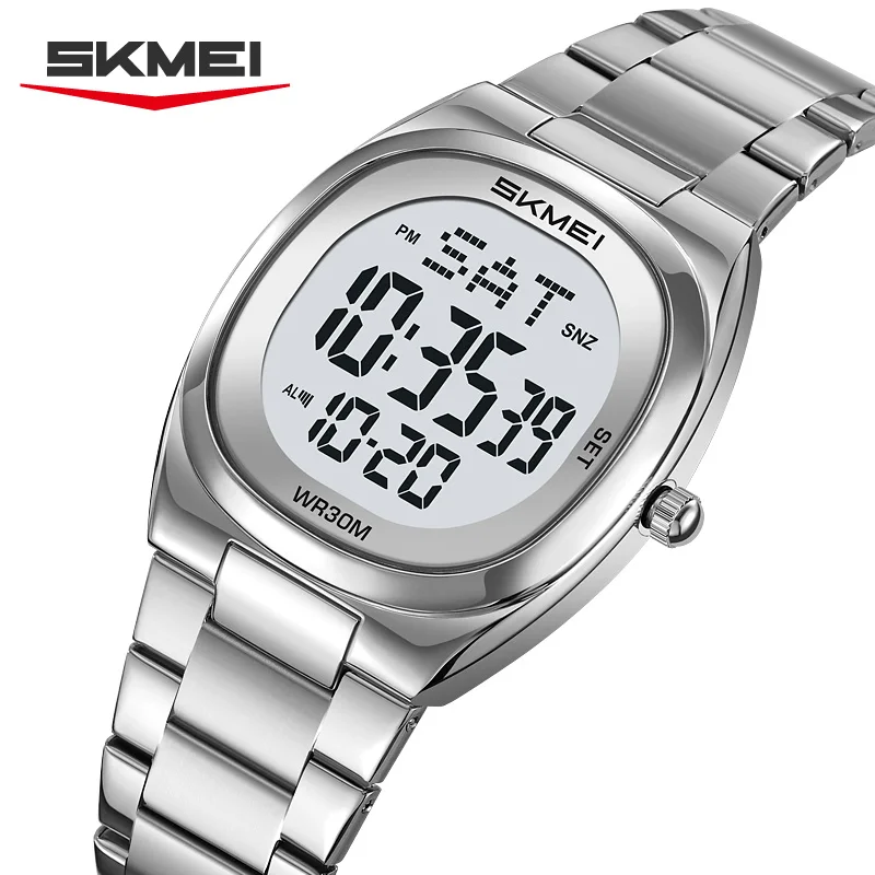 SKMEI 2419 Fashion Electronic Watch Multifunctional Luminous Calendar Alarm Clock Sports Simple Business Digital Watches for Man