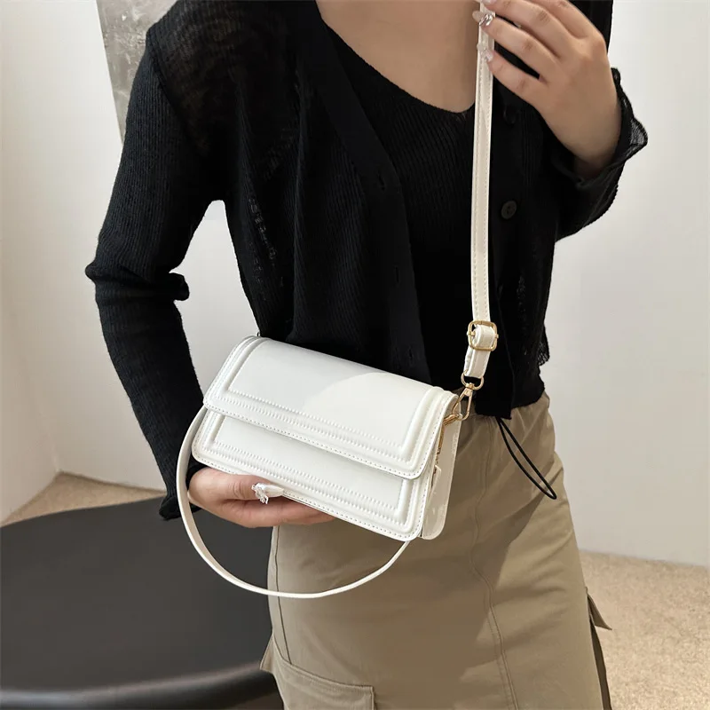 

Шикарная сумка с верхней ручкой 2024, модная квадратная сумка для женщин, текстурированная сумка через плечо, универсальная мини-тоут, стильная сумка «день-ночь»