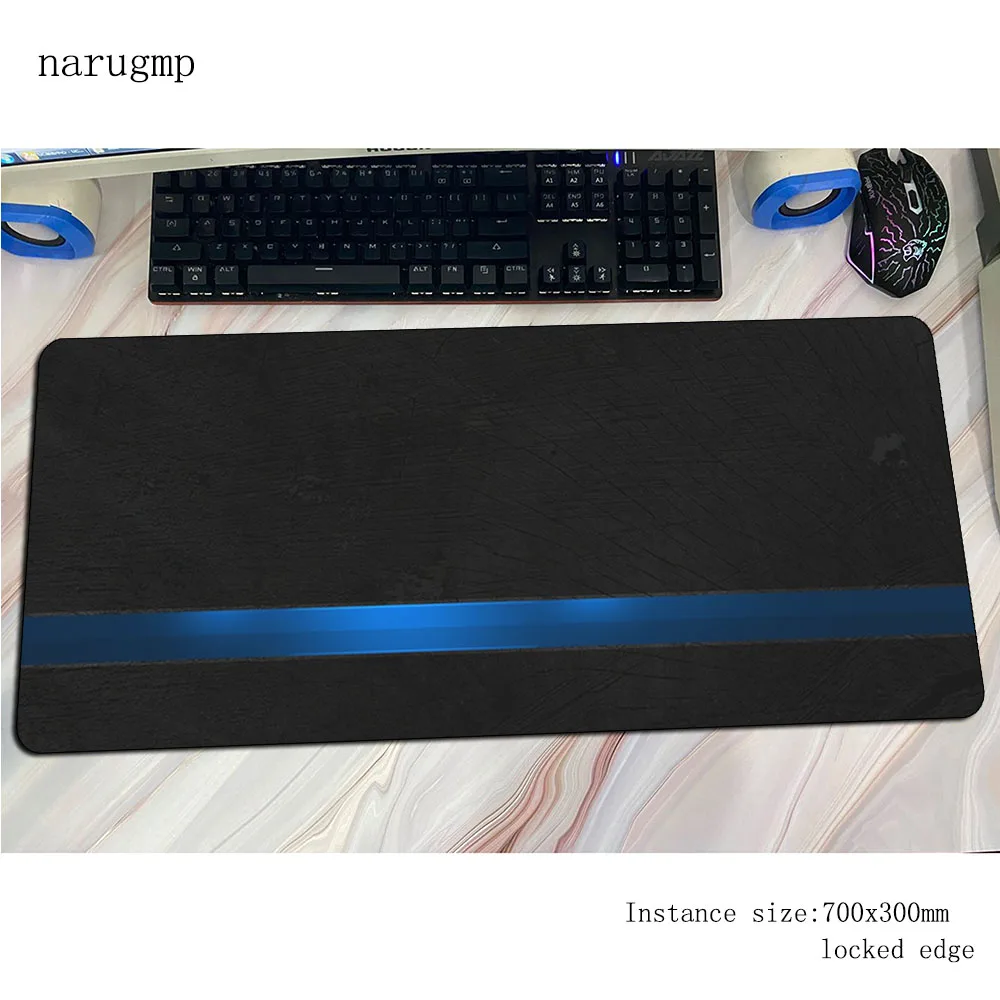Black Abstract mouse pad gamer Xxl mousepad 70x30cm rubber desk mat Colourful gaming accessories pc keyboard mats oversized