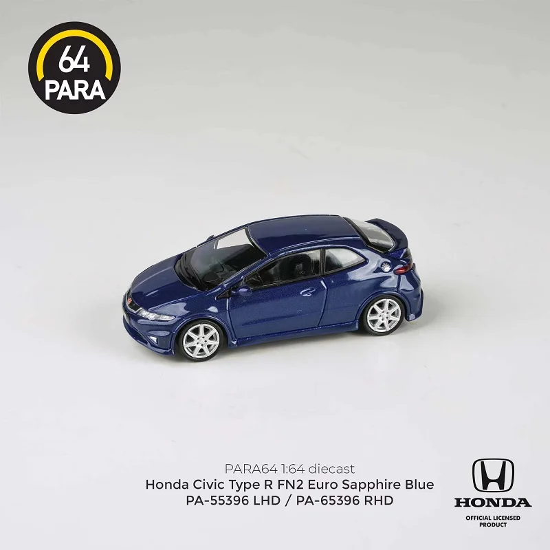 

Para64 1:64 2007 honda civic fn2 Коллекция литых под давлением моделей тележек из сплава подарки