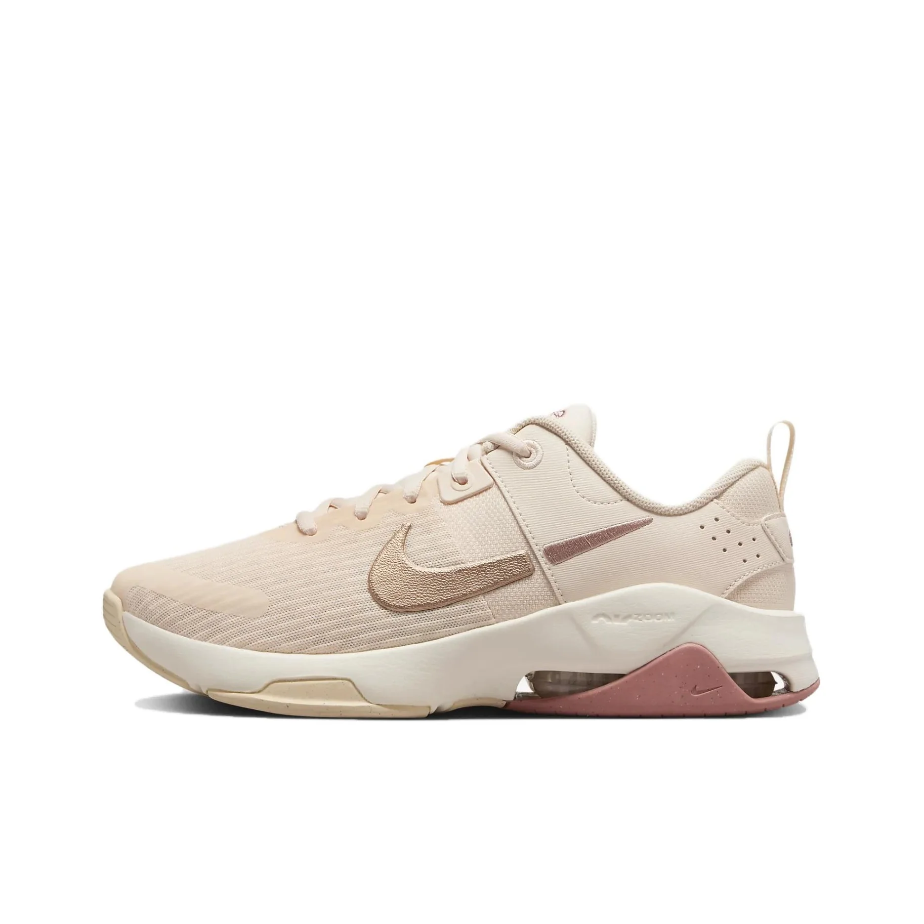 Nike Zoom Bella 6 Comfortable And Lightweight Low top Running Shoes Women's Ecru DR5720-800