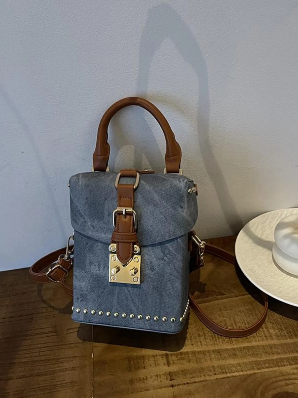 

Модная сумка-ведро в стиле ретро, женская сумка, модная сумка-вед, универсальная сумка через плечо для молодых женщин