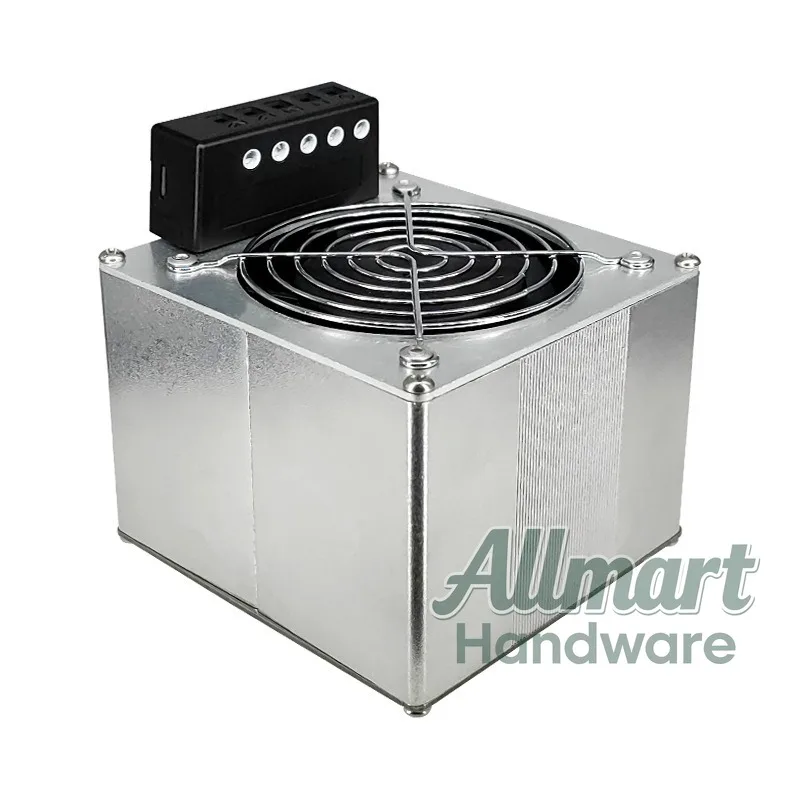 Professional cabinet fan heater 1000W distribution box PTC automatic constant temperature heater, durable and long-lasting
