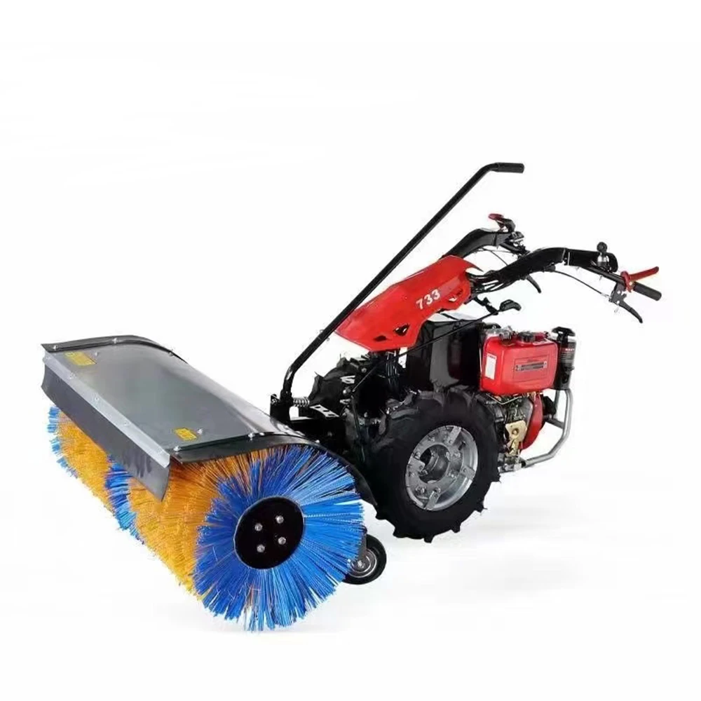 Winter  Snow Removal Machine Electrical Starting Snow Blower Sweeper Snow Sweeper Self-Propelled Snowplow