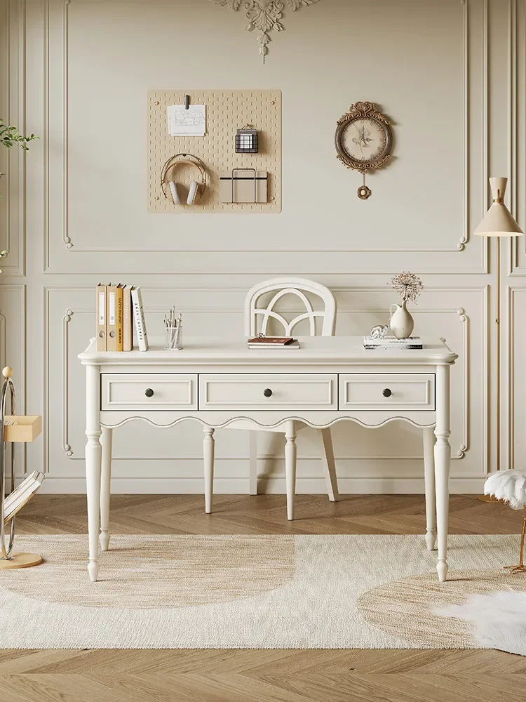 HYSSolid wood desk, study room office desk and chairs, combined bedroom writing desk, writing desk
