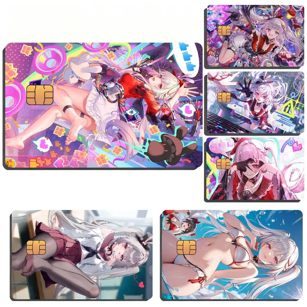 Honkai Star Rail Sparxie Bank Card Sticker Film Tape Skin for Credit Card Debit Card Waterproof Stickers
