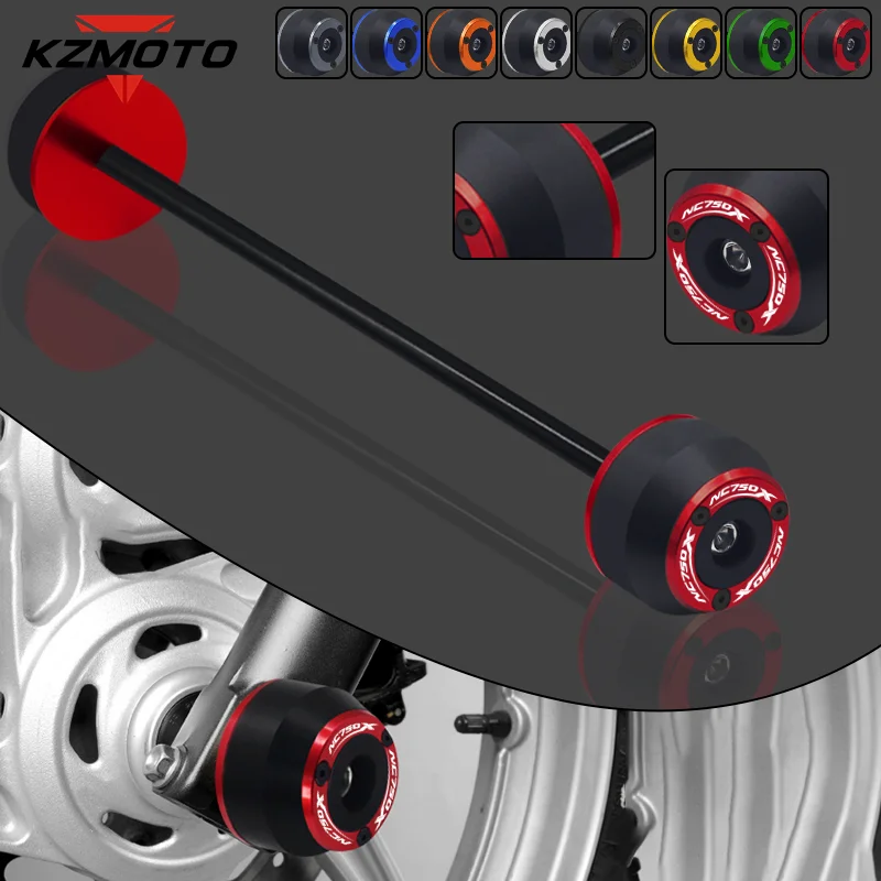 

Front & Rear Axle Fork Wheel Falling Protector For Honda NC750X NC 750 X 2014-2016 Motorcycle CNC Crash Slider Pad Accessories