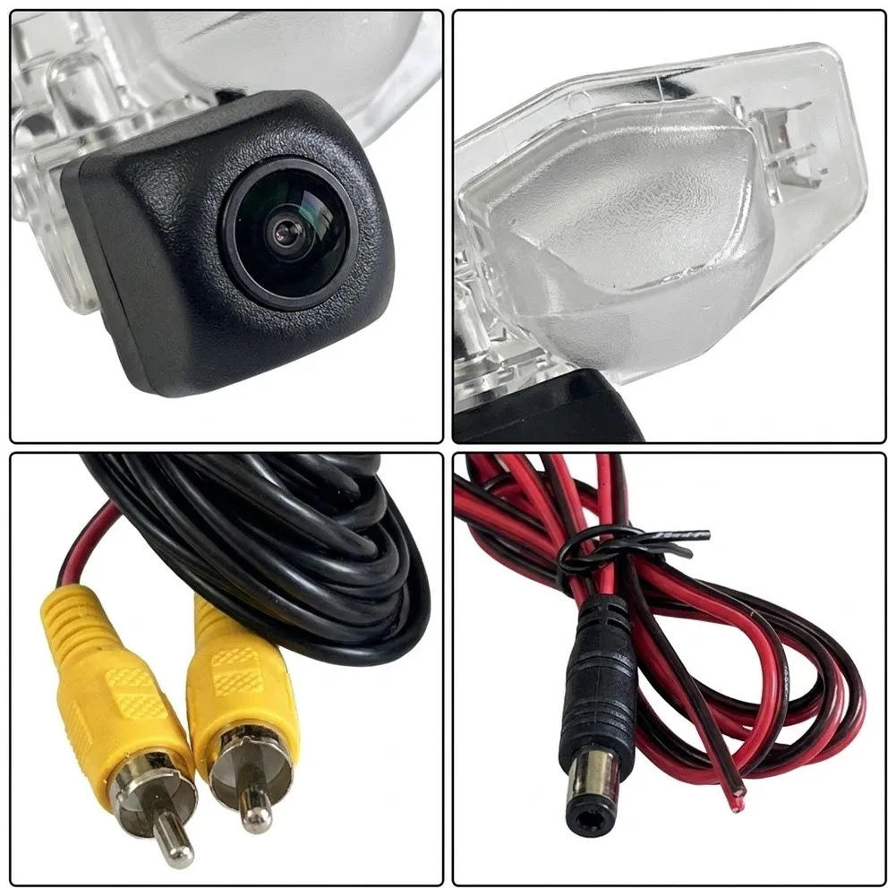 AHD Backup Camera with 170 Degree Field of View for Honda for CRV For Odyssey For Crosstour Fit Hatchback 1920x1080 12V