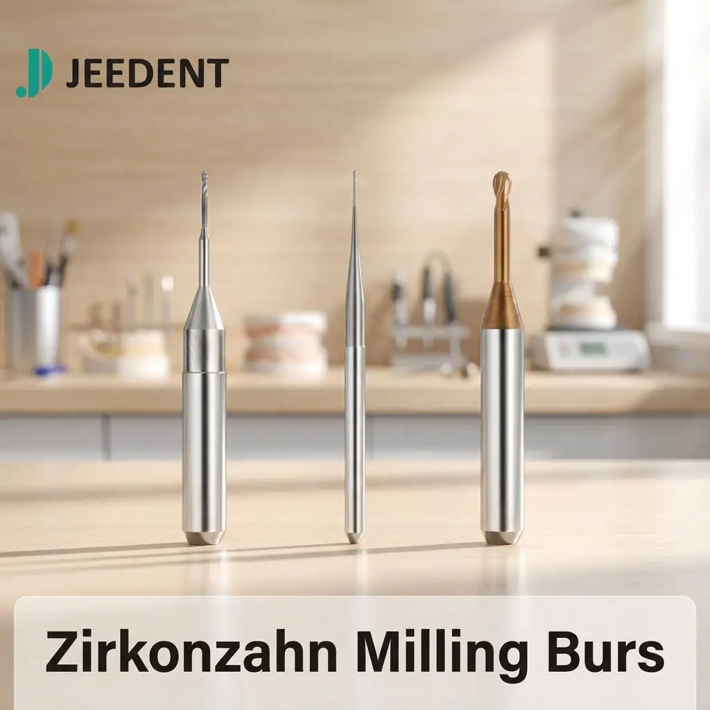 Zirkonzahn Milling Burs M5 M1 for Dental Lab CAD CAM Zirconia Milling Tool Diamond Coated DC DLC 0.5mm 1.0mm 2.0mm D3 D6 Shank