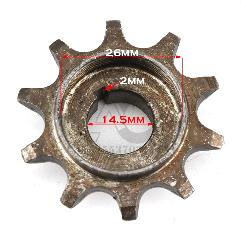 Clutch Gear Drive Sprocket Pin Camshaft Clutch Cover For 49CC 80CC Motorised Bike