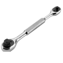 Four In One Ratchet Wrench, Quick Socket Wrench, 72 Teeth, Large Flying, Middle Flying, Small Flying Screwdriver Head