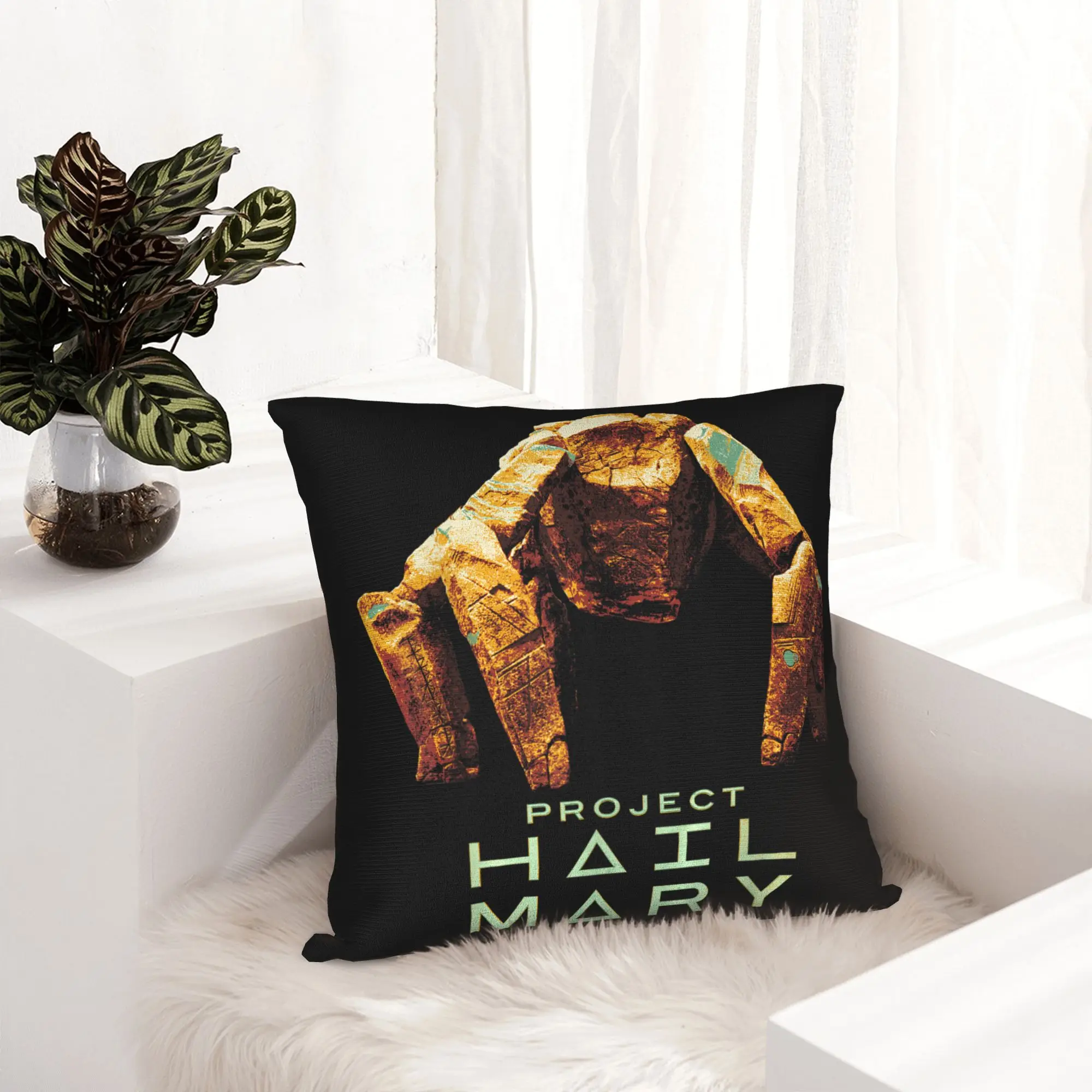 Project Hail Mary Rockys The Alien Pillowcase Soft Polyester Cushion Cover Decoration  Pillow Case Cover