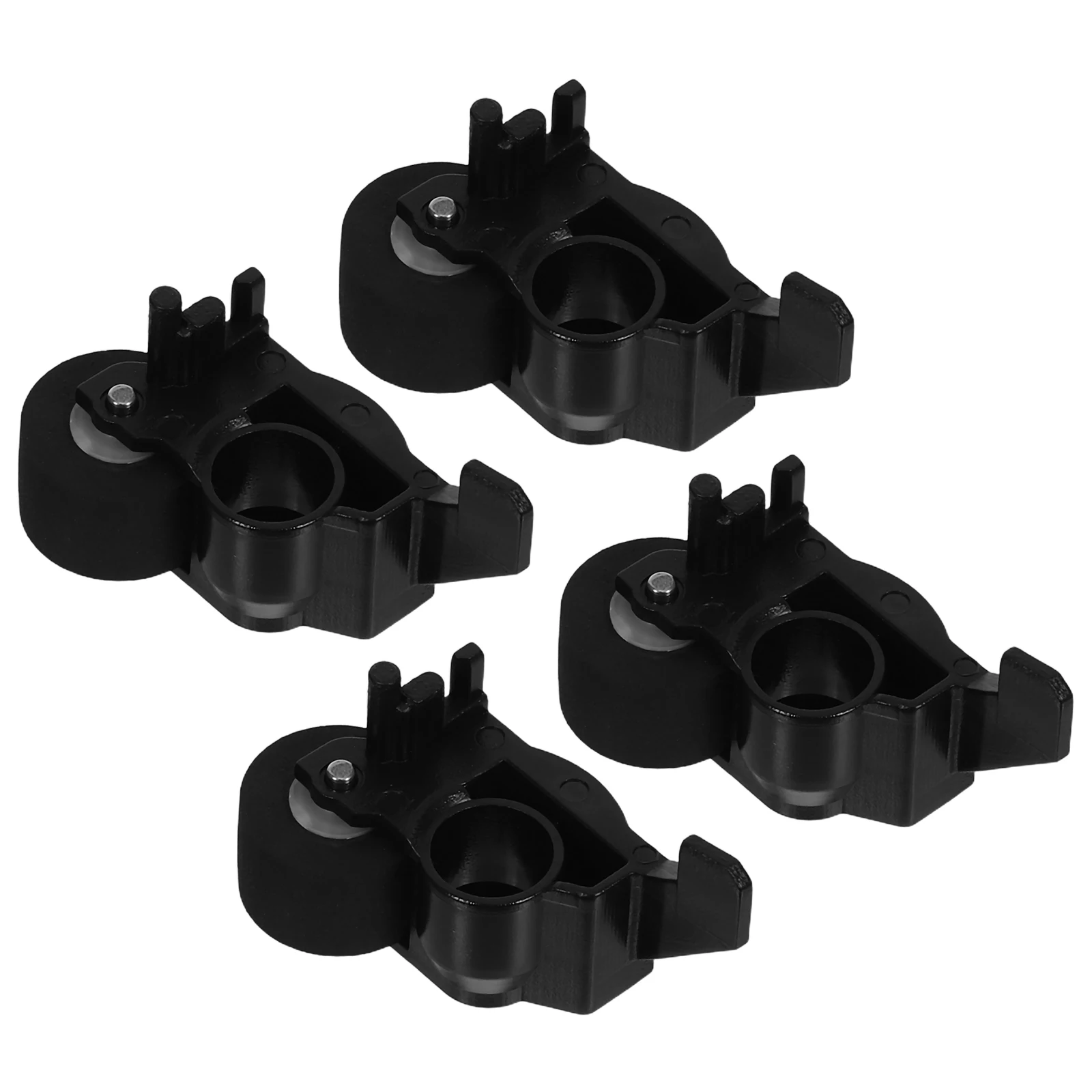 

4pcs Tape Roller 10Mm Universal Pinch Roller For Cassette Decks Plastic Pulley Replacement Sturdy Wear Resistant Audio Parts