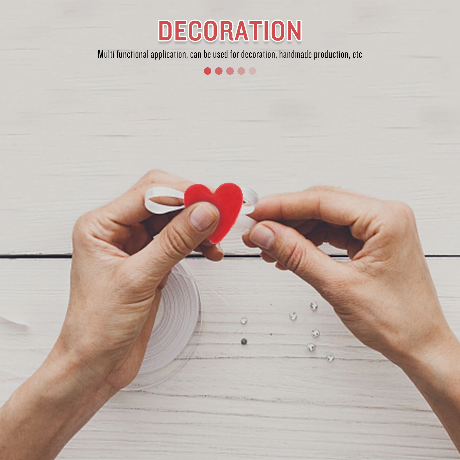 

1 Bag Heart-Shaped Ceramic Flat Mosaic Pieces Diy Crafts Supplies For Vases Frames Mirrors Fish Tanks Lamps Set Diy Craft