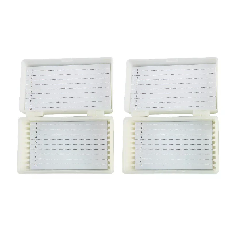 Microscope Slides Case Cabinet Holder Pathological Slice Box Slide Storage Box