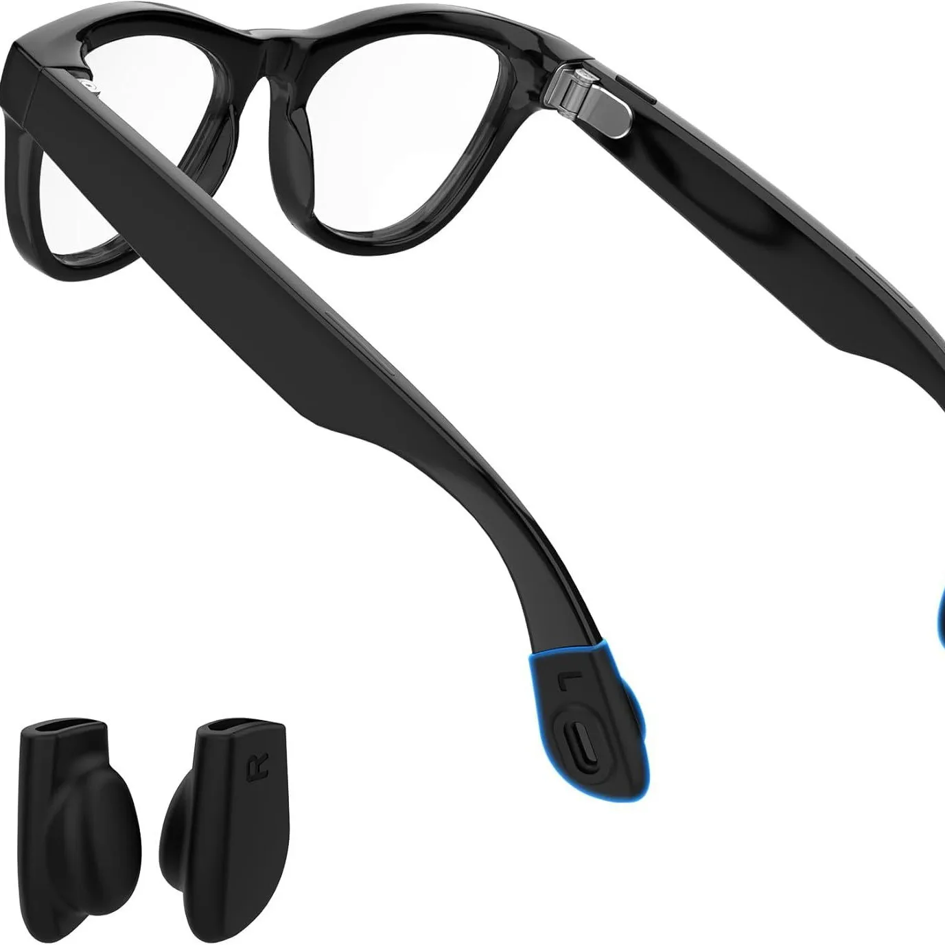 Eyeglass Ear Grip for Meta Wayfarer/Skyler/Headliner & Gen 2 Smart Glasses Accessories Elastic Eyeglasses Retainers