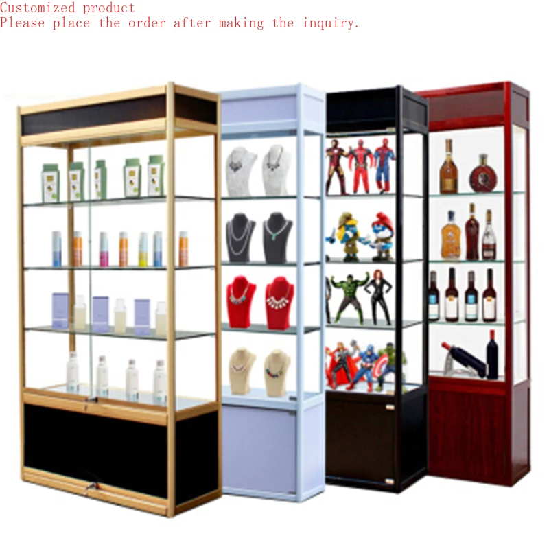 

Custom.Glass Display Cabinet/ Mobile Phone Products,/tobacco and Alcohol Display Cabinet,/wooden Glass showcase