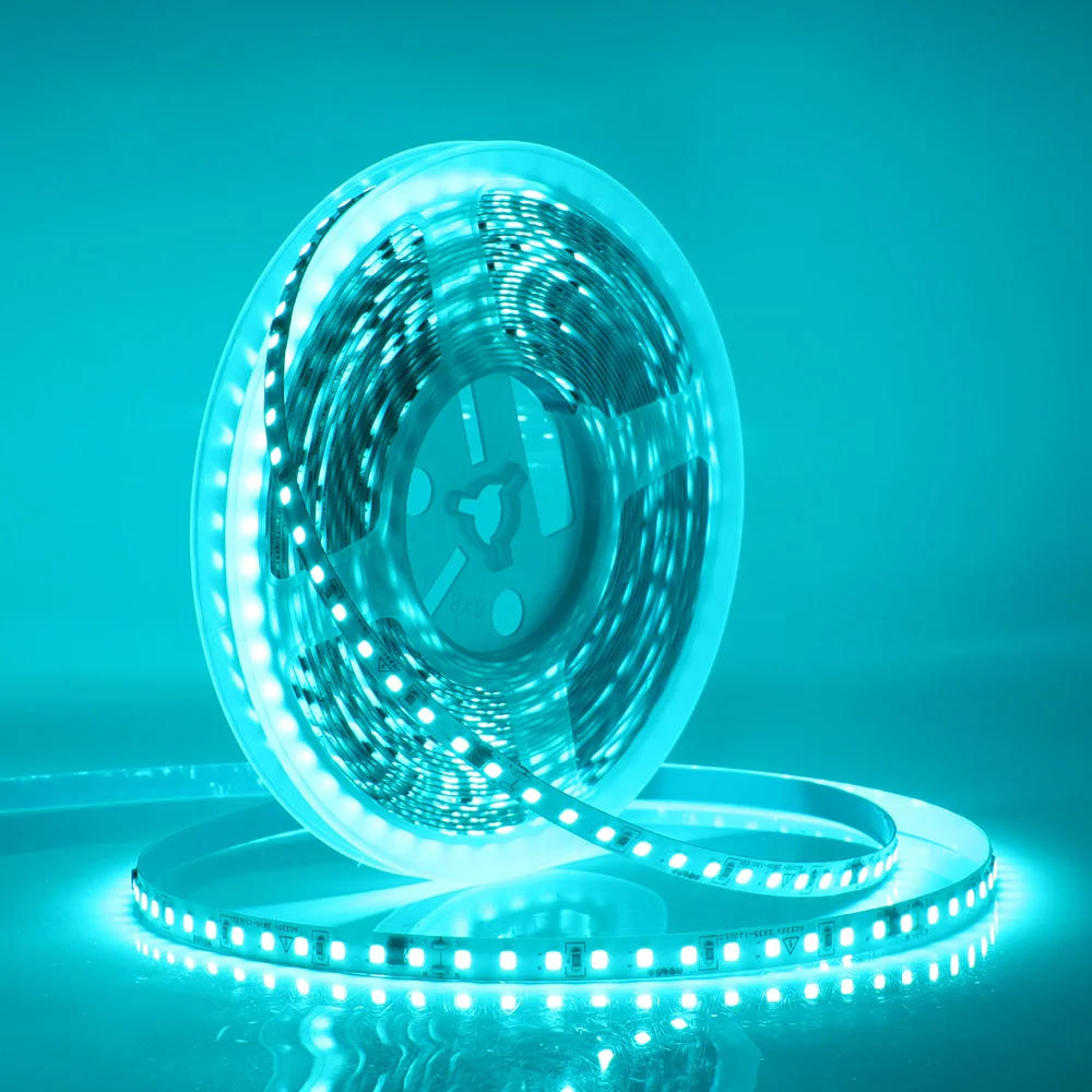 RAZEND 5m 10m 20m 50m LED-Streifen Licht wasserdicht ip44 220v 230v smd 120led flexible LED-Band Band Lampe 9 Farben Wohnkultur 6